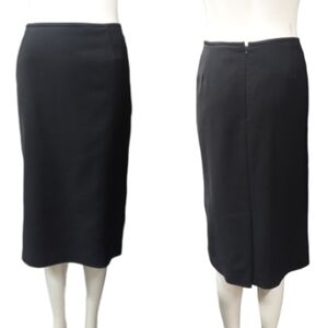 Collections for Le Suit Black Midi Pencil Skirt